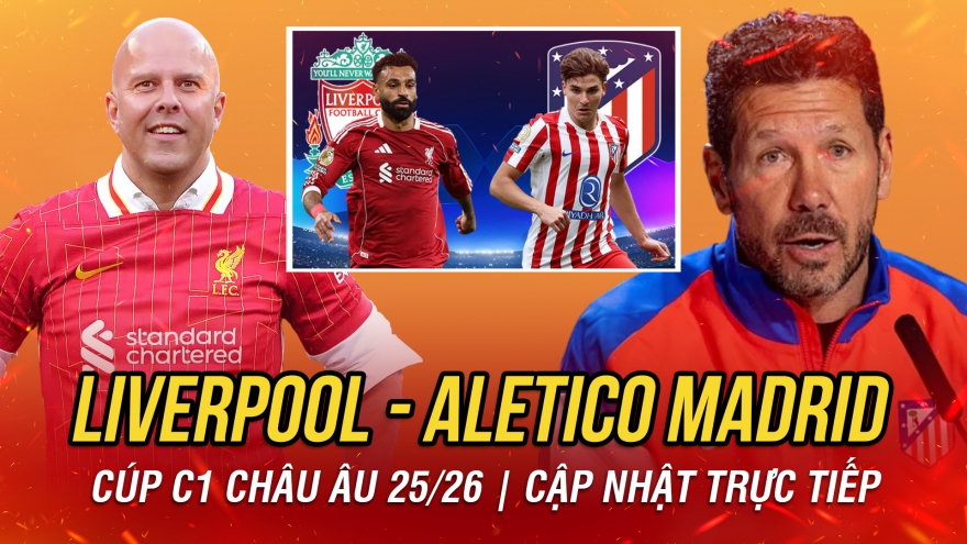 Trực tiếp Liverpool - Atletico Madrid Cúp C1 châu Âu: Đại chiến ở Anfiled
