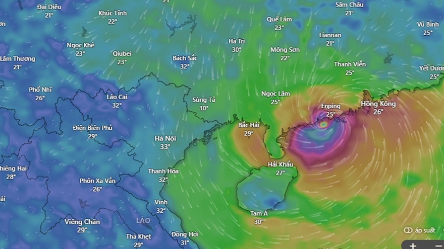 Khu vực nào trên đất liền Việt Nam chịu ảnh hưởng nguy hiểm nhất từ bão số 9?