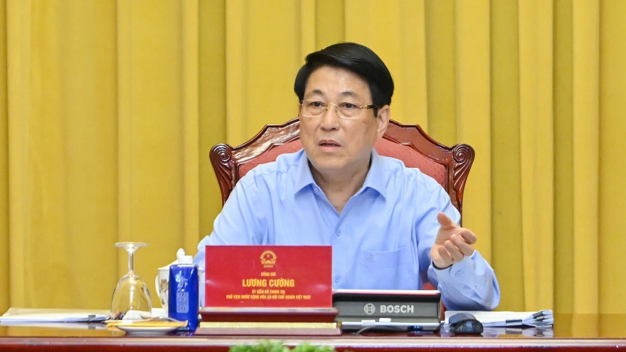 Chủ tịch nước làm việc với các cơ quan về chuẩn bị cho Lễ mở ký Công ước Hà Nội