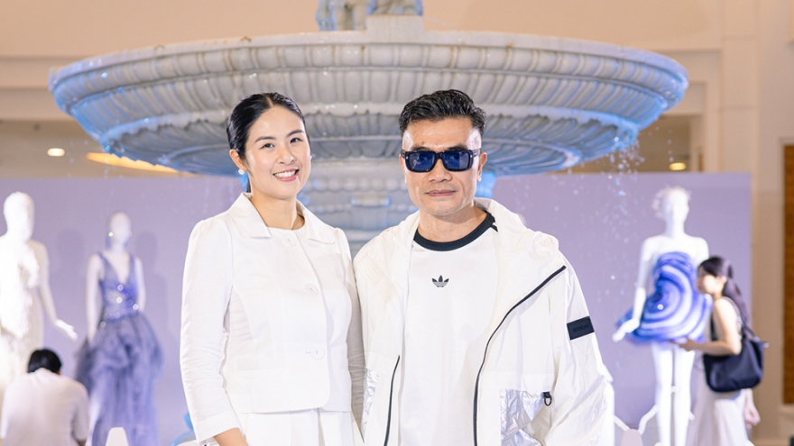 Hoa hậu Ngọc Hân rạng rỡ dự sự kiện sau 2 tháng sinh con đầu lòng