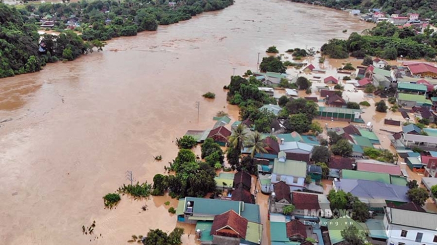 Cảnh báo lũ lớn, ngập lụt diện rộng từ Quảng Trị đến Quảng Ngãi
