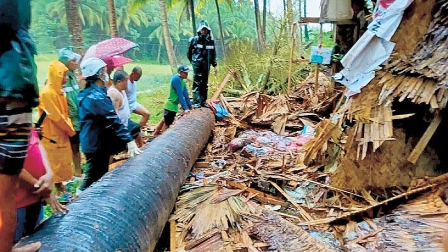 Bão Fengshen gây thiệt hại nặng nề tại Philippines, ít nhất 10 người thiệt mạng