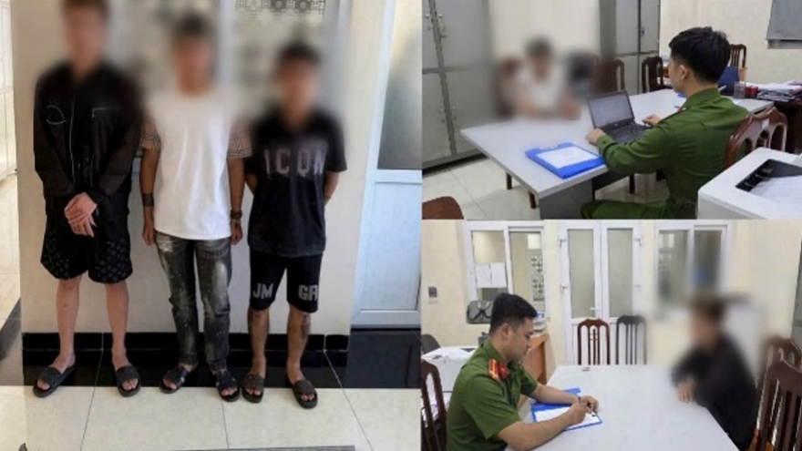 Ngăn chặn nhóm thanh niên che biển số, thủ hung khí chuẩn bị hỗn chiến ở Sóc Sơn