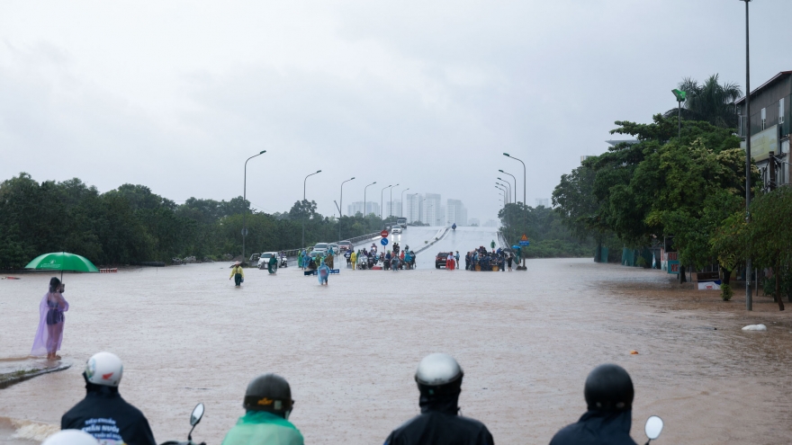 Bắc Bộ mưa to diện rộng, nhiều nơi vượt 300mm trong 24 giờ