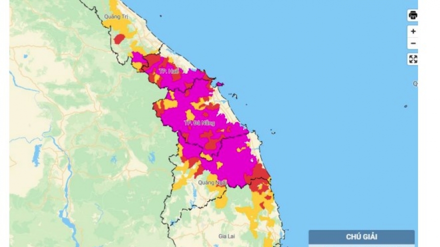 Mưa lớn kéo dài, nguy cơ lũ quét và sạt lở đất từ Quảng Trị đến Gia Lai
