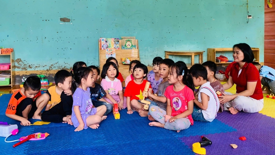 Học sinh tại Thái Nguyên ổn định học tập trở lại sau mưa lũ