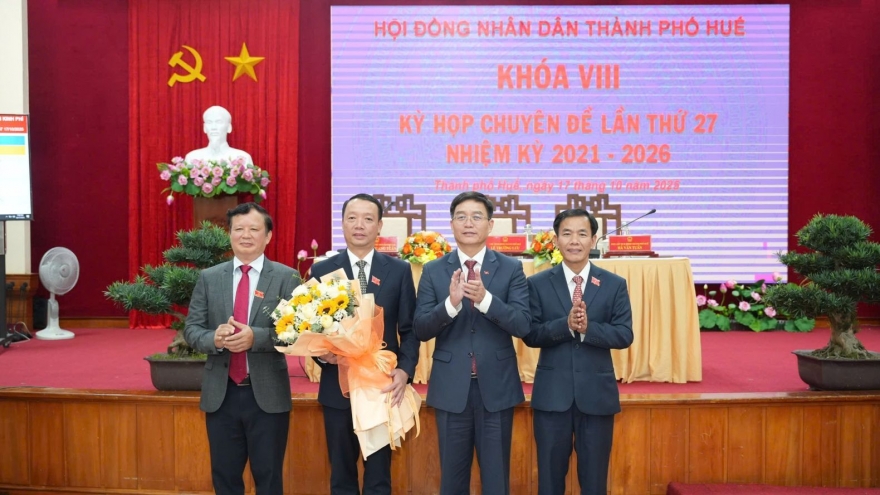 Ông Phan Thiên Định được bầu giữ chức Chủ tịch UBND thành phố Huế