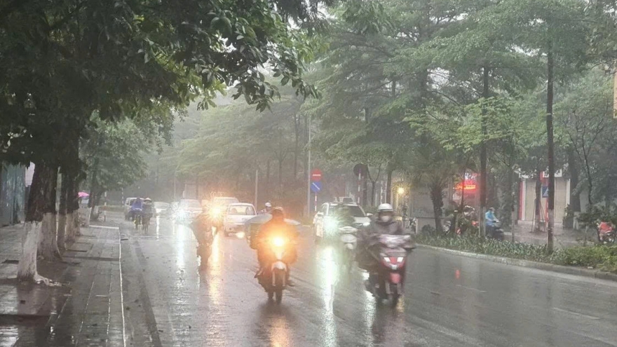 Thời tiết hôm nay 15/10: Bắc Bộ tiếp tục có mưa rào và dông