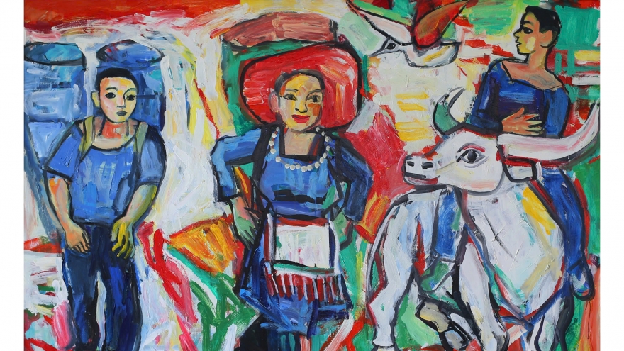 Dấu ấn hơn nửa thế kỷ sáng tác của họa sĩ Đỗ Sơn