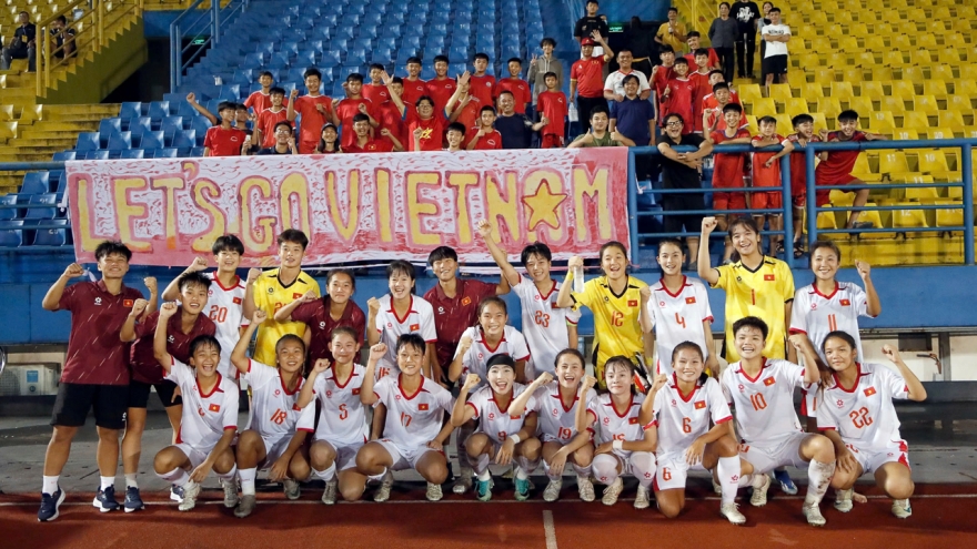 Bảng xếp hạng vòng loại U17 nữ châu Á: U17 nữ Việt Nam mất ngôi đầu