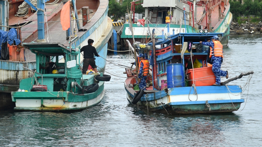 Bắt giữ 2 tàu cá tàng trữ, vận chuyển trái phép 2 thiết bị VMS của tàu cá khác