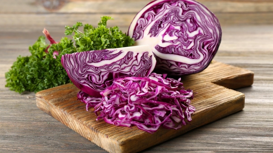 Bắp cải đỏ - loại rau dân dã có lợi ích lớn cho sức khỏe