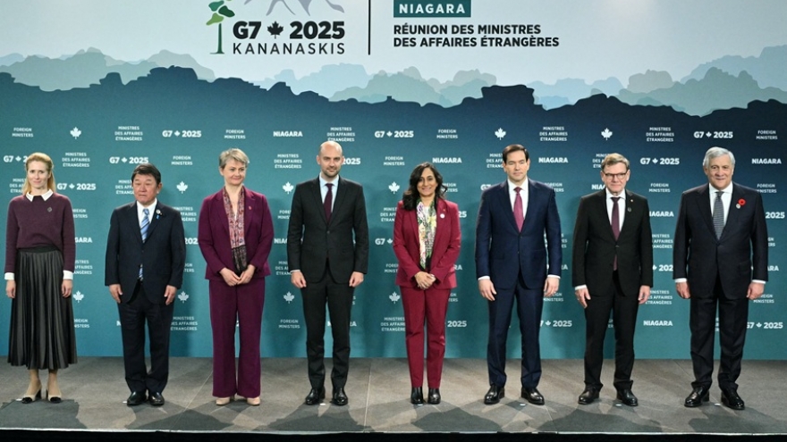 Các Ngoại trưởng G7 nhóm họp tại Canada, tập trung vào Ukraine và Trung Đông