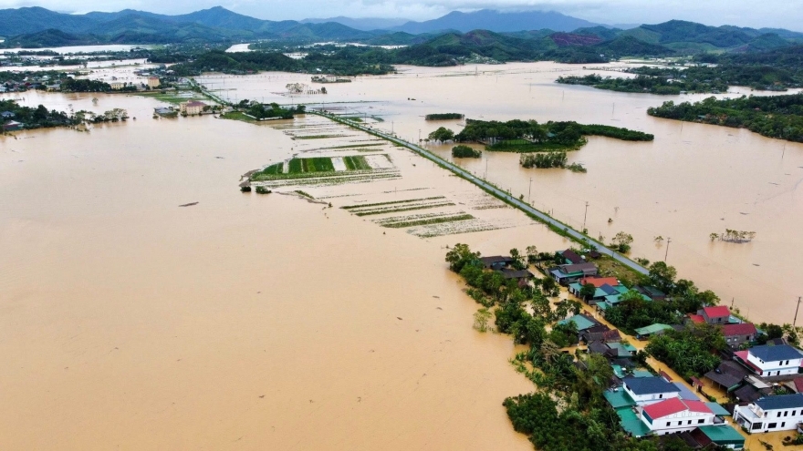 Lũ trên các sông ở Hà Tĩnh, Quảng Trị có khả năng lên lại