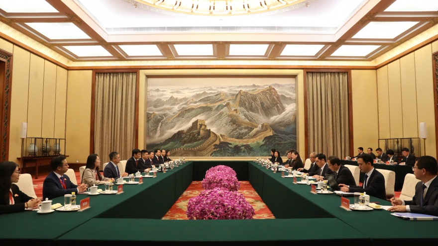 Lãnh đạo Trung Quốc tiếp Đoàn đại biểu cấp cao Trung ương Đoàn TNCS Hồ Chí Minh