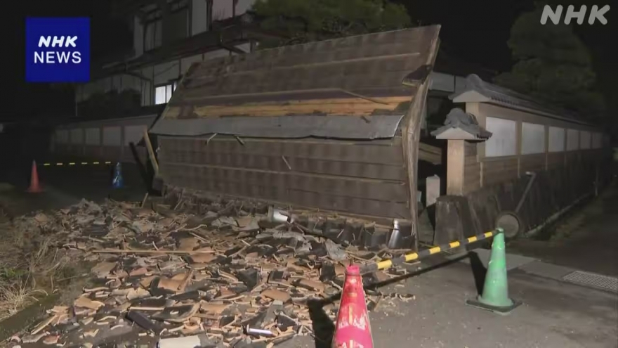 Nhật Bản lại xảy ra động đất liên hoàn