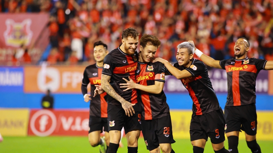 Đội hình tiêu biểu vòng 9 V-League: Vinh danh Hoàng Đức, ấn tượng Hải Phòng FC