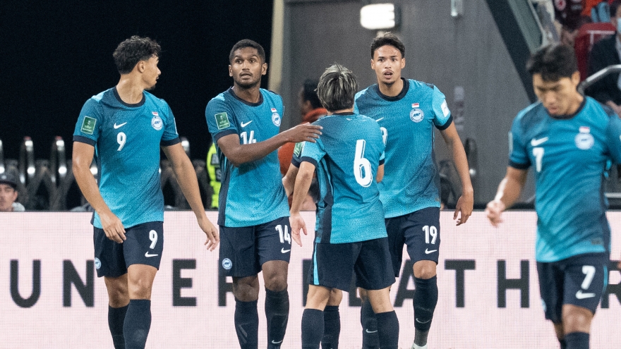 ĐT Singapore giành tấm vé lịch sử dự VCK Asian Cup 2027