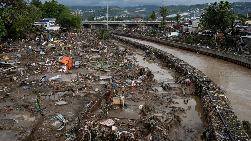 Bão Kalmaegi khiến hơn 100 người Philippines thiệt mạng và mất tích