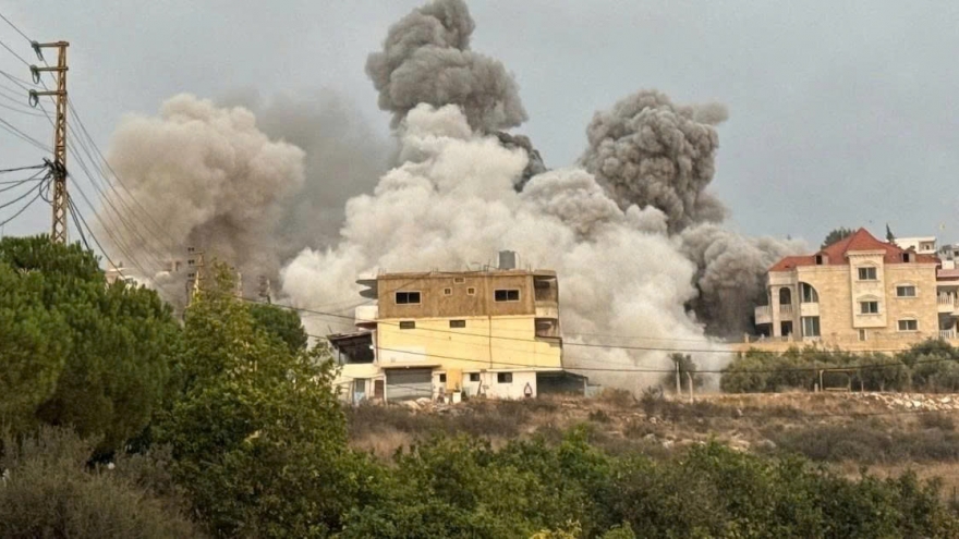 Israel tiếp tục không kích vào Lebanon