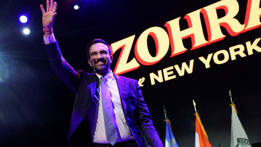 Nghị sĩ 34 tuổi của đảng Dân chủ đắc cử Thị trưởng New York