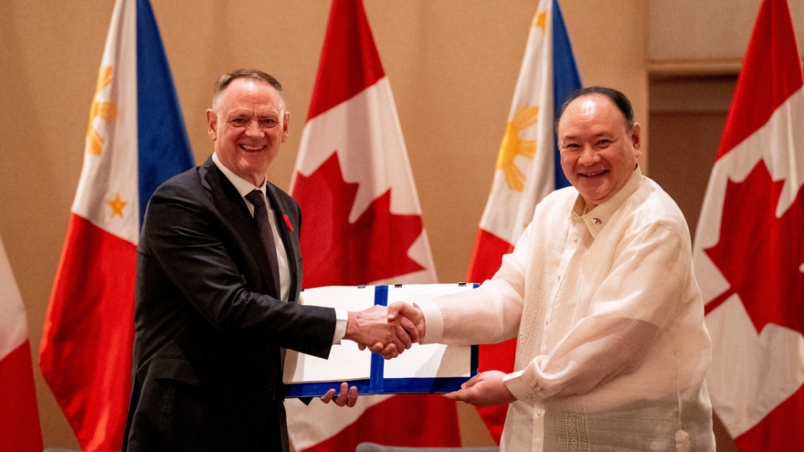 Philippines ký Thỏa thuận quốc phòng quan trọng với Canada