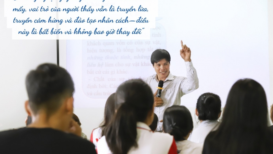 ThS. Lại Thế Vĩnh, người thầy giữ ngọn lửa giáo dục trong kỷ nguyên số