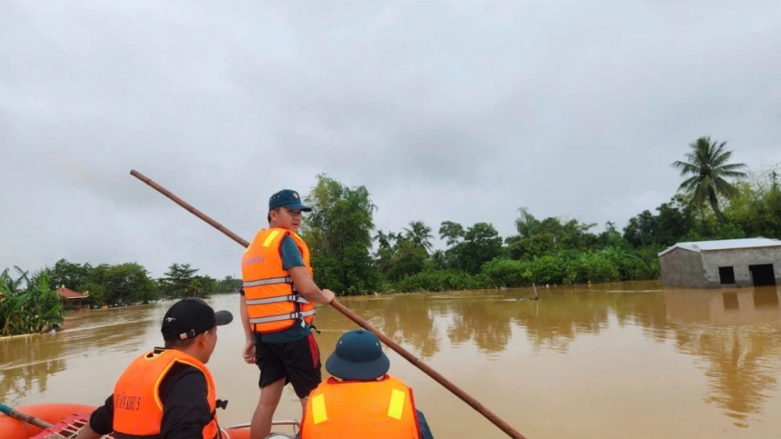 Cảnh báo lũ quét, sạt lở đất do mưa lũ trên các khu vực từ Hà Tĩnh đến Quảng Ngãi