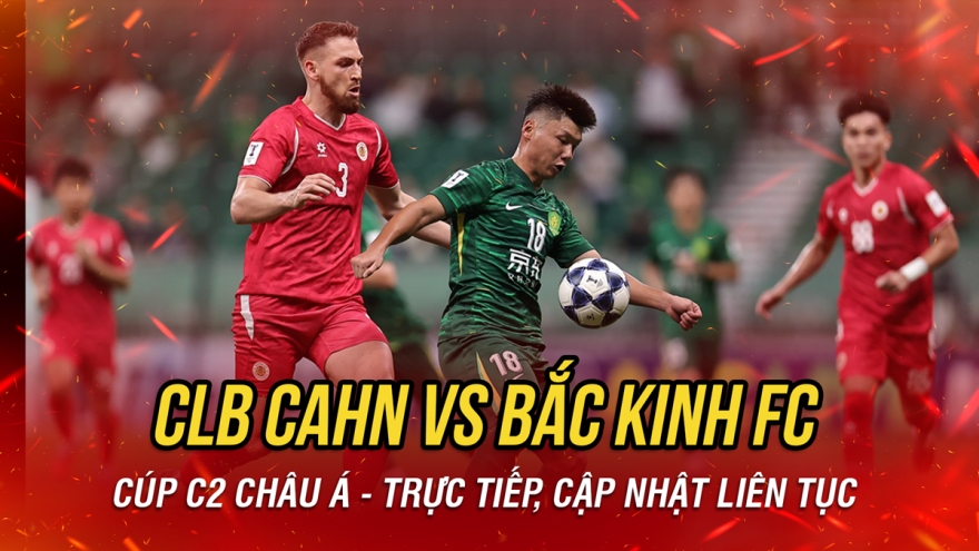 Trực tiếp CLB CAHN vs Bắc Kinh FC: Chiến thắng cùng tấm vé đi tiếp