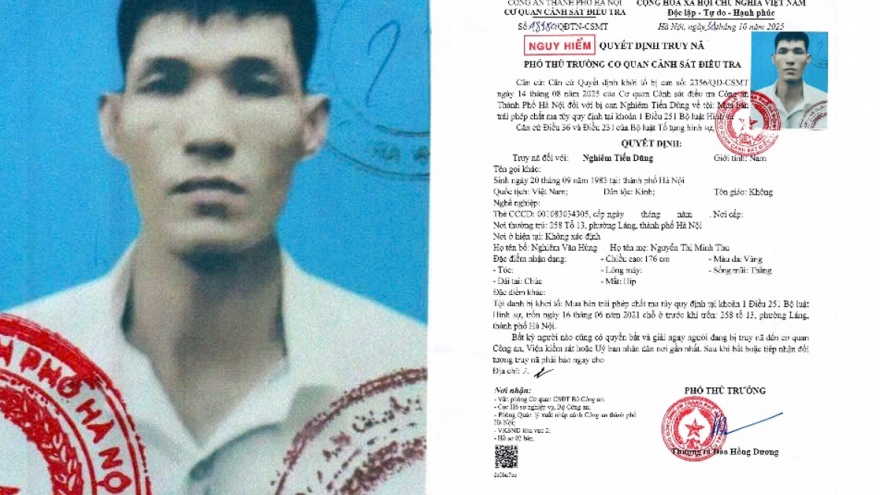 Truy nã nóng Nghiêm Tiến Dũng – ông trùm ma túy đang bỏ trốn