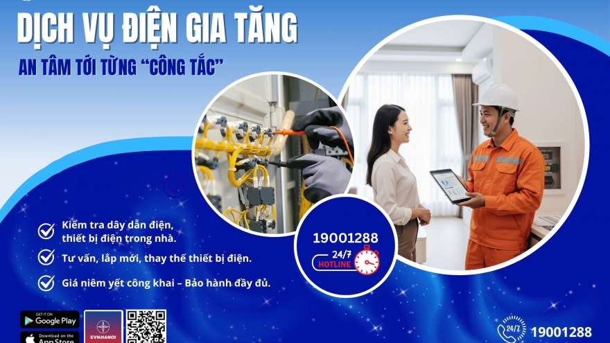 Tổng công ty Điện lực TP Hà Nội (EVNHANOI) triển khai mô hình dịch vụ điện gia tăng
