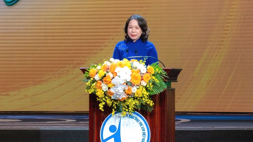 Phó Chủ tịch nước Võ Thị Ánh Xuân dự chương trình “Mùa xuân cho em” lần thứ 19