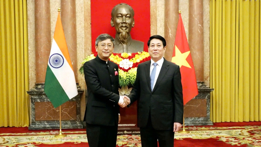 Chủ tịch nước tiếp đại sứ các nước đến trình Quốc thư