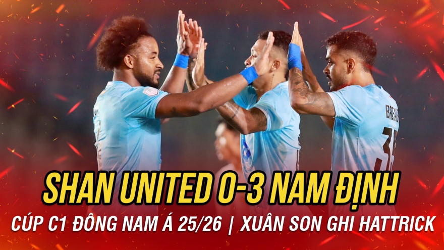 Kết quả bóng đá Việt Nam hôm nay 4/12: Xuân Son ghi hattrick, Nam Định thắng đậm