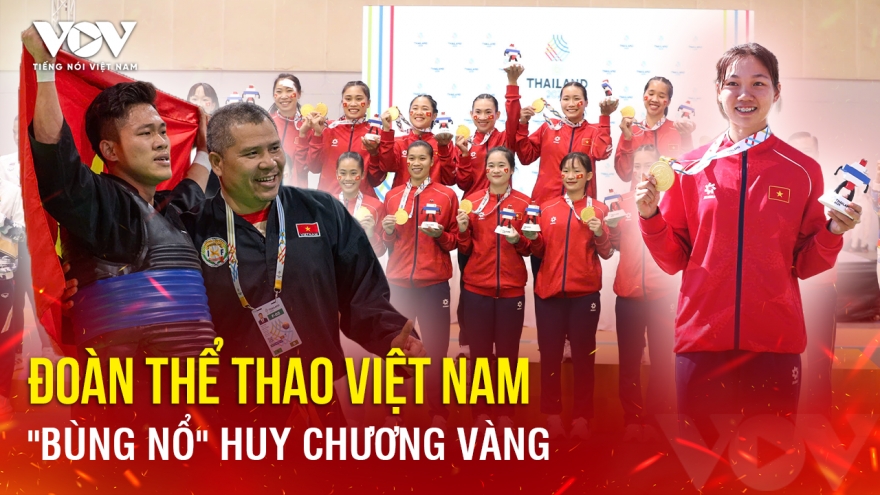 Bản tin SEA Games 33 ngày 17/12: Đoàn Thể thao Việt Nam "bùng nổ" HCV