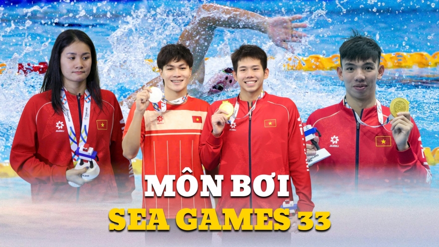Bơi Việt Nam hoàn thành chỉ tiêu SEA Games 33 và những thông số ấn tượng