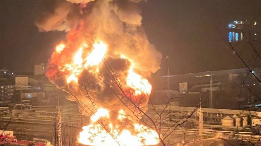 UAV Ukraine tấn công hạ tầng năng lượng và hàng hải của Nga tại Krasnodar