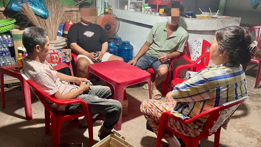 Công an các xã của tỉnh Vĩnh Long triệt phá nhiều tụ điểm cờ bạc