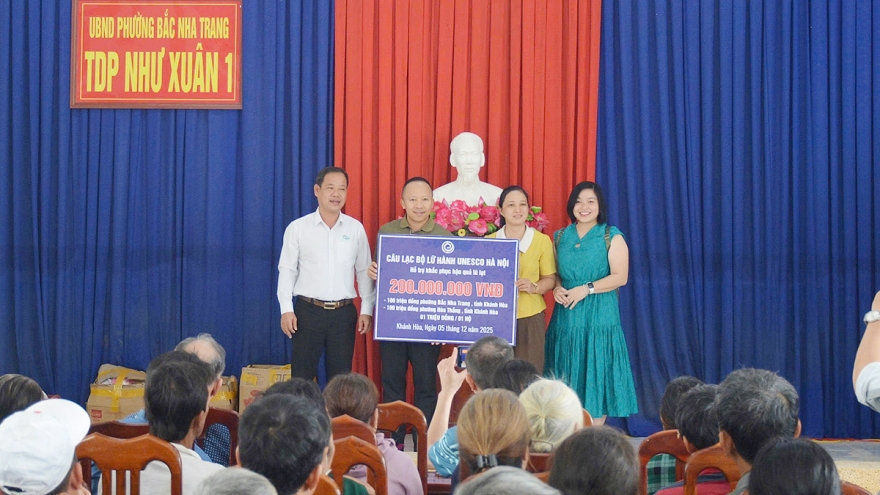 Doanh nghiệp du lịch chung tay hỗ trợ người dân Khánh Hòa chịu thiệt hại do mưa lũ