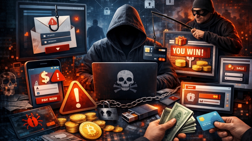 Tội phạm công nghệ cao khai thác sự thiếu cảnh giác của khách hàng