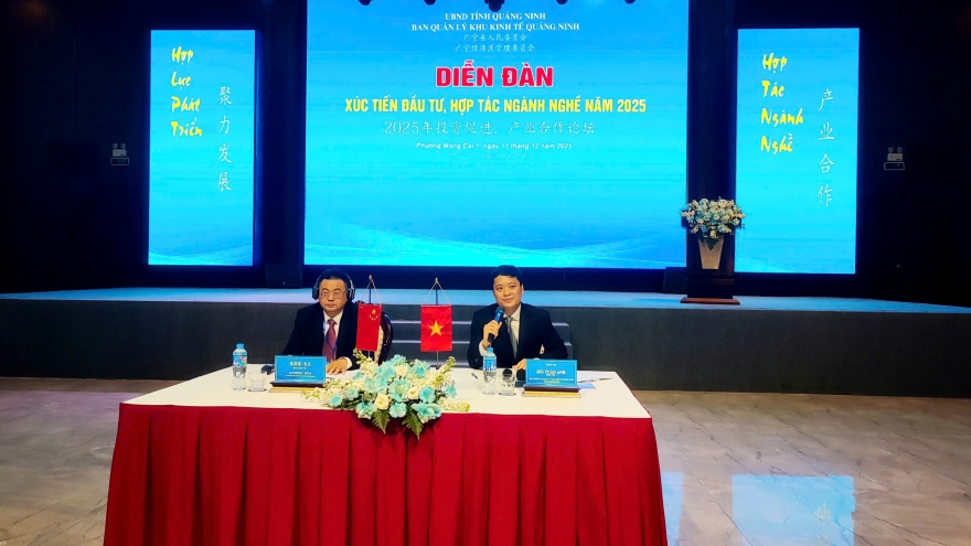 Diễn đàn xúc tiến đầu tư, hợp tác ngành nghề Quảng Ninh- Quảng Tây