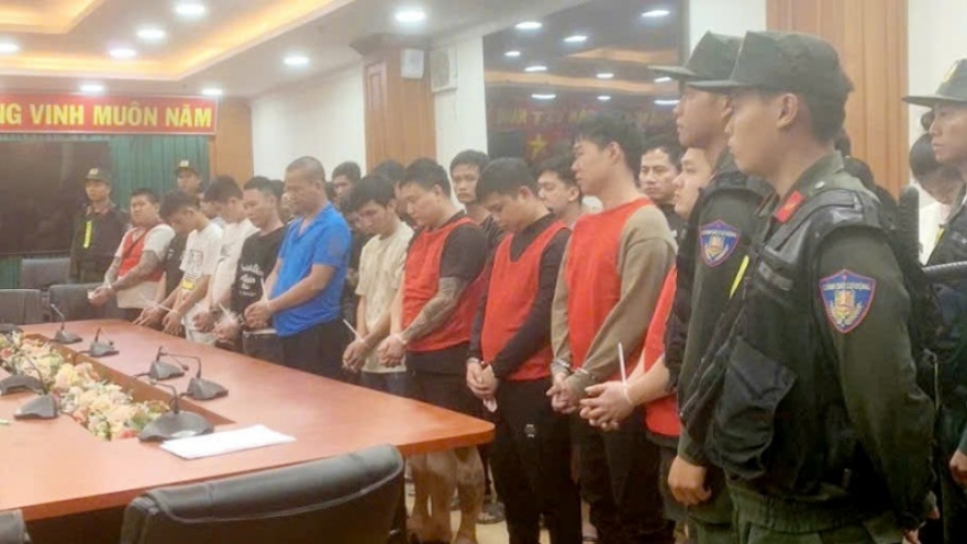 Cảnh sát hình sự sang Campuchia triệt phá ổ nhóm lừa đảo mạo danh các tập đoàn