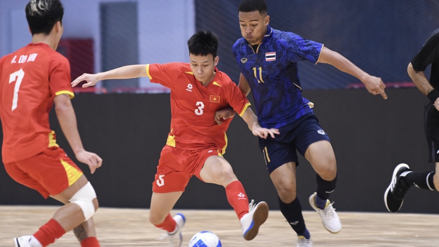 Kết quả SEA Games 33 hôm nay 18/12: Futsal nam Việt Nam thua Thái Lan
