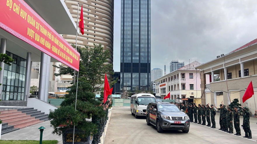 Bộ Chỉ huy Quân sự thành phố Đà Nẵng xuất quân hỗ trợ Đắk Lắk khắc phục hậu quả mưa lũ