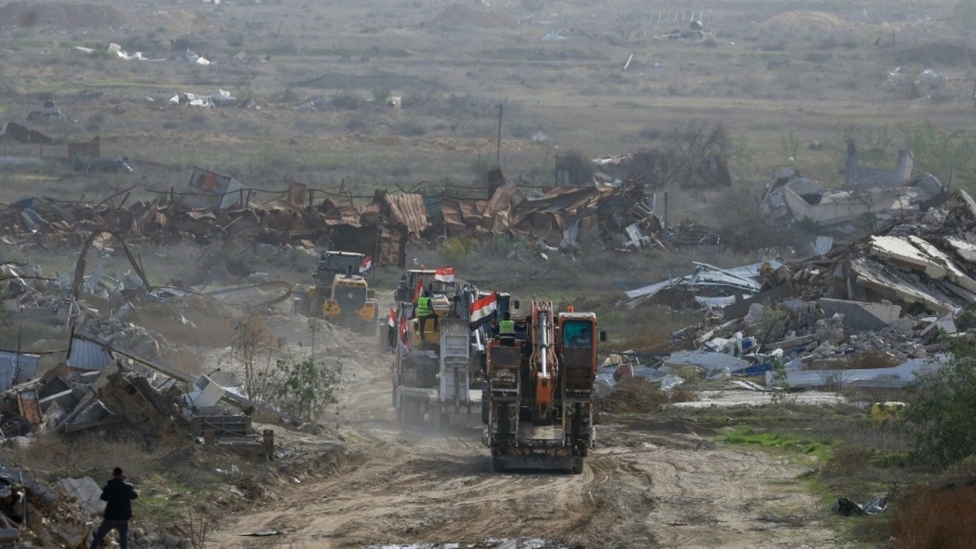 Ai Cập chuyển thêm gần 10.000 tấn hàng cứu trợ cho Gaza