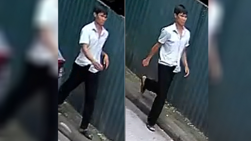 Truy tìm gấp nghi phạm trộm cắp tài sản giữa phố ở Hà Nội