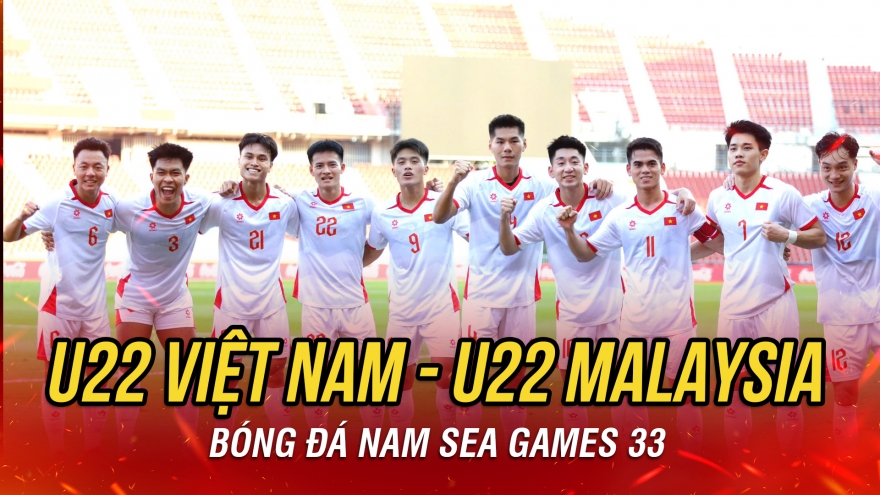 Xem trực tiếp U22 Việt Nam vs U22 Malaysia trên kênh nào?