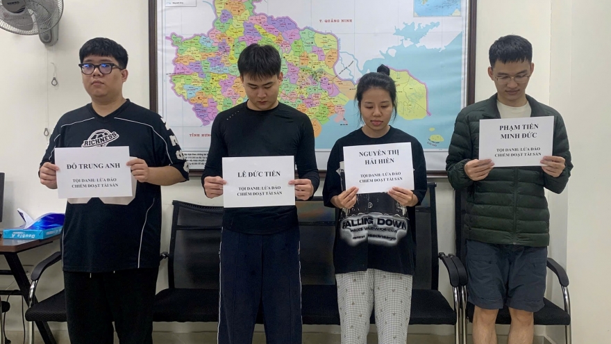 Hải Phòng triệt phá đường dây lừa đảo công nghệ cao qua dự án tiền ảo