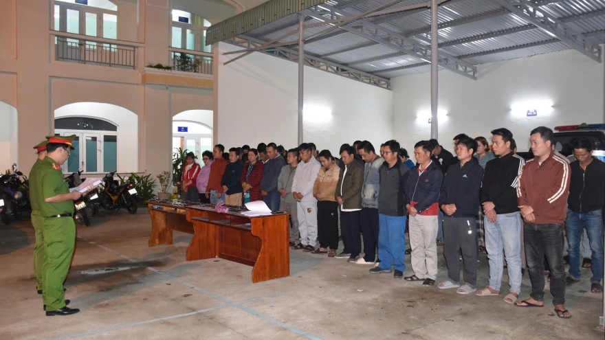 Triệt xóa đường dây lô đề, triệu tập 43 đối tượng ở Đà Nẵng