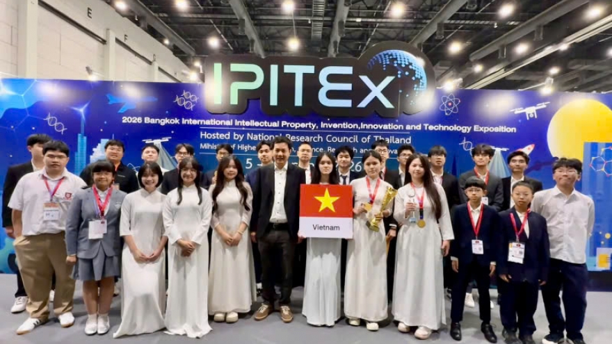 Đoàn học sinh Việt Nam đạt thành tích ấn tượng tại Cuộc thi IPITEx 2026